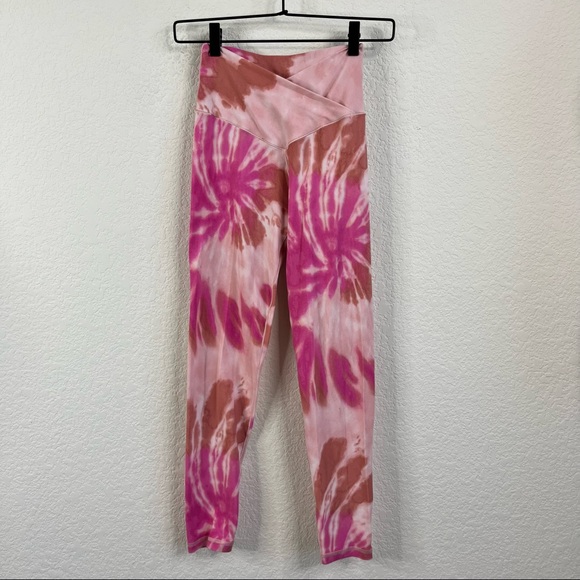 aerie Pants & Jumpsuits Offline By Aerie Real Me Tie Dye High Waisted Crossover Legging